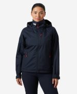 W CREW HOODED JACKET 2.0, Navy