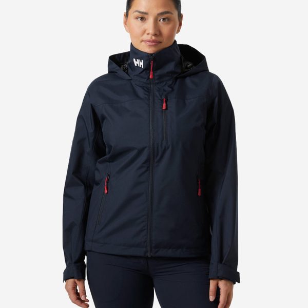W CREW HOODED JACKET 2.0, Navy