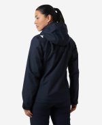 W CREW HOODED JACKET 2.0, Navy - Image 2