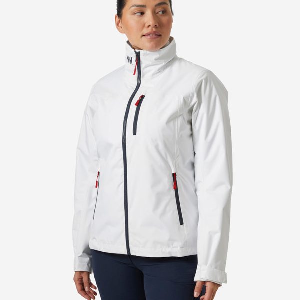 W CREW MIDLAYER JACKET 2.0, White