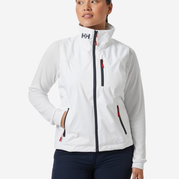 W CREW VEST 2.0, White
