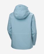 W HP RACING HOODED JACKET, Windy Blue - Image 4
