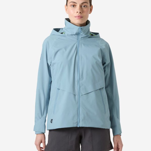 W HP RACING HOODED JACKET, Windy Blue