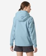 W HP RACING HOODED JACKET, Windy Blue - Image 2