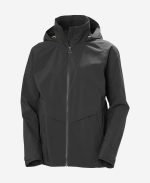 W HP RACING HOODED JACKET, Ebony - Image 6