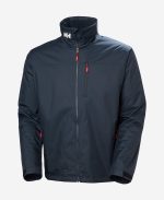 CREW HOODED PILE JACKET, Navy - Image 7