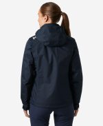 W CREW HOODED PILE JACKET, Navy - Image 2