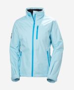 W CREW HOODED PILE JACKET, Light Cyan - Image 2