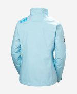 W CREW HOODED PILE JACKET, Light Cyan - Image 3