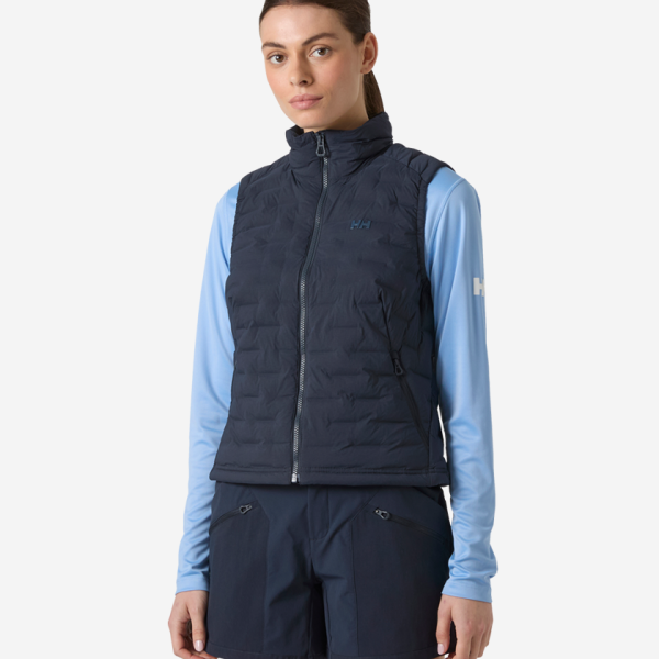W HP STRETCH INSULATOR VEST, Navy