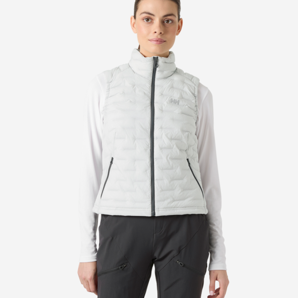 W HP STRETCH INSULATOR VEST, Grey Fog