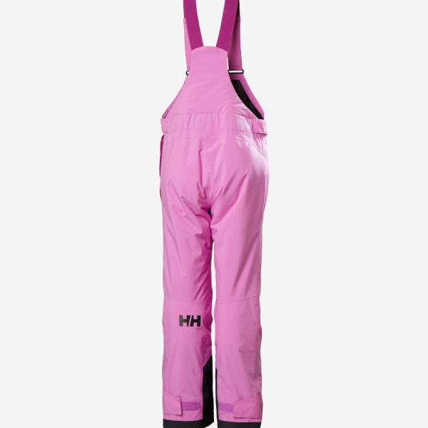 JR  GIRL STELLAR  BIB PANT, Meta Pink