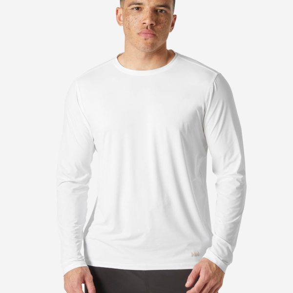 SHINE SOLEN LS CREW, White