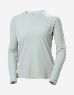 W SHINE SOLEN LS CREW, Green Mist - Image 5