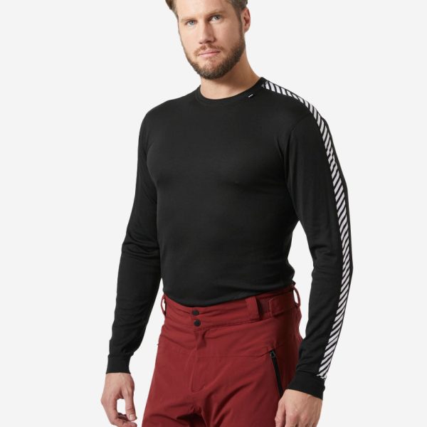 HH LIFA STRIPE CREW, Black