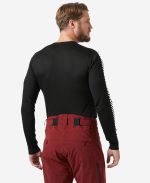 HH LIFA STRIPE CREW, Black - Image 2