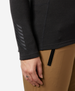 W LIFA MERINO MIDWEIGHT 1/2 ZIP, Black - Image 2