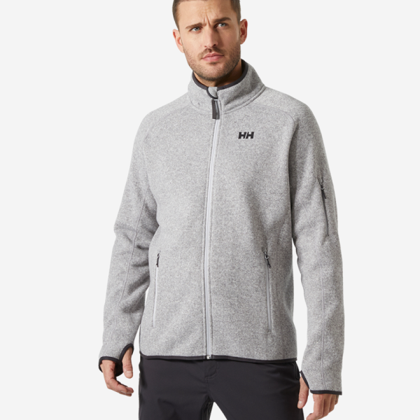 VARDE FLEECE JACKET 2.0, Grey Fog