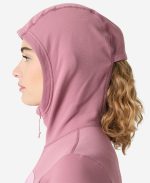 W VERSALITE HOODED JACKET, Wildberry - Image 3