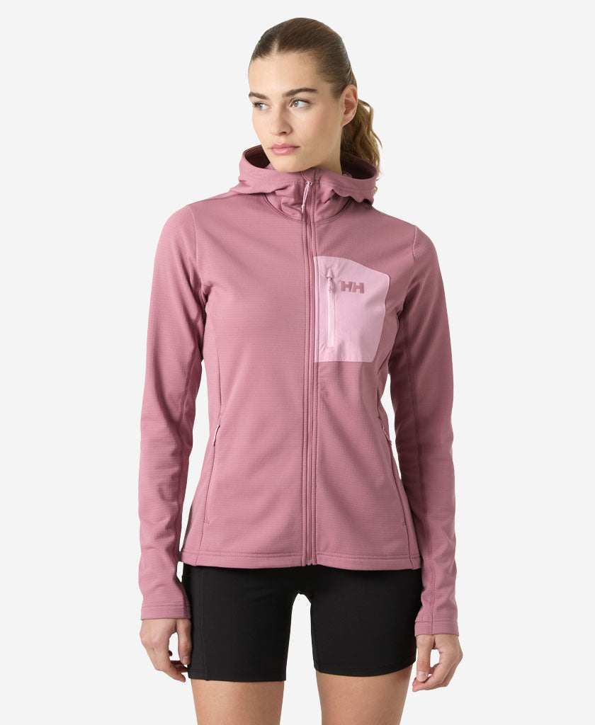 49556_664_onbody1.jpg W VERSALITE HOODED JACKET, Wildberry - Image 1