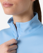 W HH TECH 1/2 ZIP, Bright Blue - Image 2