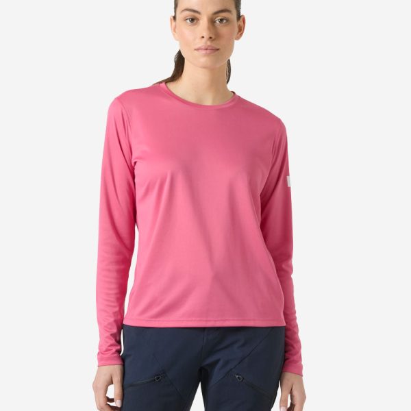 W HH TECH CREW LS 2.0, Cascadia Pink