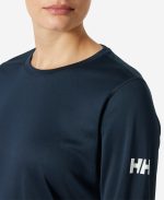 W HH TECH CREW LS 2.0, Navy - Image 3