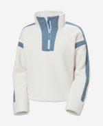 W IMPERIAL PILE ZIP PULLOVER, Snow - Image 5