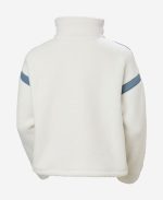 W IMPERIAL PILE ZIP PULLOVER, Snow - Image 6