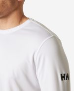 HH TECH CREW LS 2.0, White - Image 3