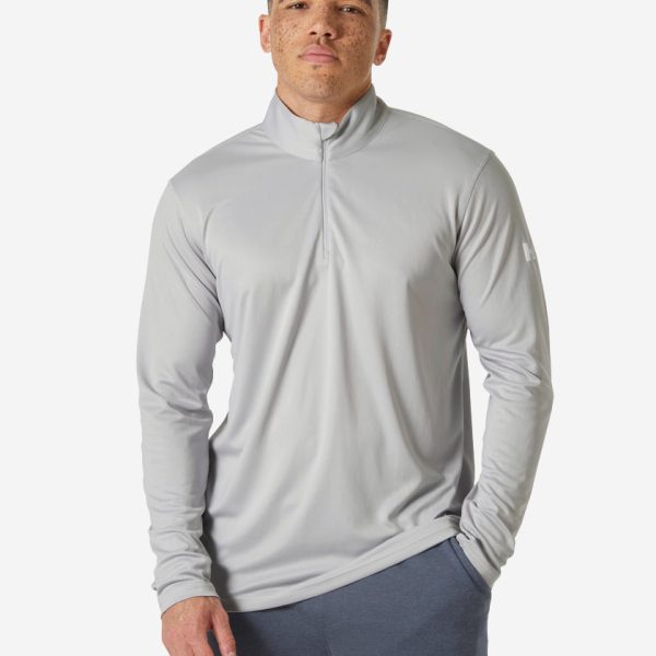 HH TECH 1/2 ZIP 2.0, Grey Fog