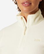 W DAYBREAKER 1/2 ZIP FLEECE, Snow - Image 3