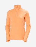 W DAYBREAKER 1/2 ZIP FLEECE, Apricot Crush - Image 5