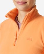 W DAYBREAKER 1/2 ZIP FLEECE, Apricot Crush - Image 3