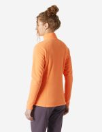 W DAYBREAKER 1/2 ZIP FLEECE, Apricot Crush - Image 2