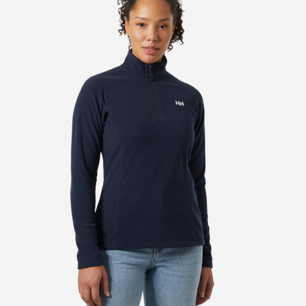 W DAYBREAKER 1/2 ZIP FLEECE, 599 Navy