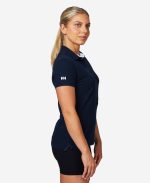 W CREW PIQUE 2 POLO, Navy - Image 2