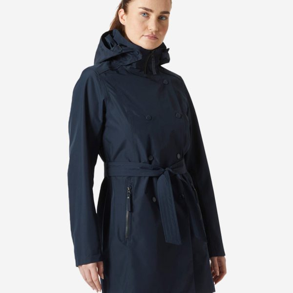 W WELSEY II TRENCH, Navy 599