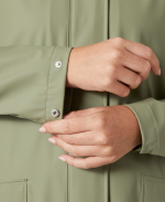 W MOSS RAIN COAT, Lav Green - Image 4