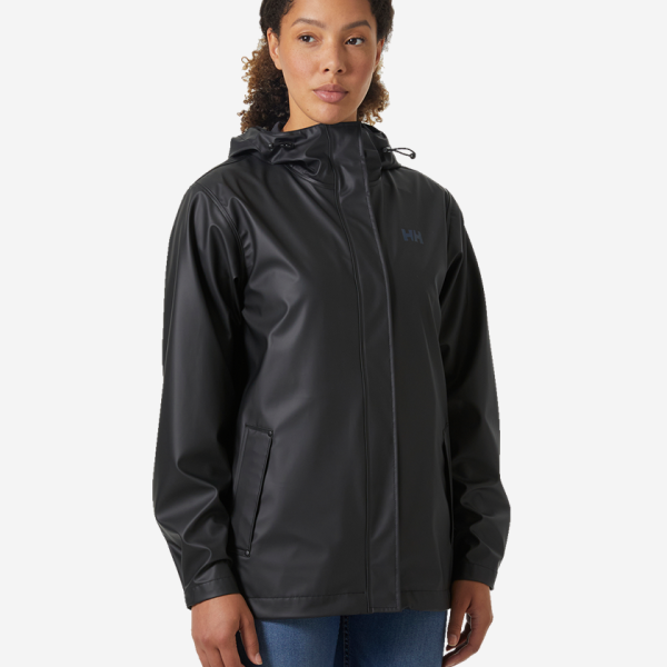 W MOSS JACKET, Black