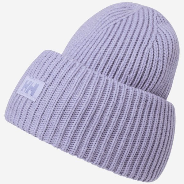 HH RIB BEANIE, Bright Lavender