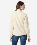 W RIG FLEECE 1/2 ZIP, 035 Cream - Image 2