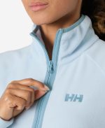W RIG FLEECE 1/2 ZIP, Pinnacle Blue - Image 3