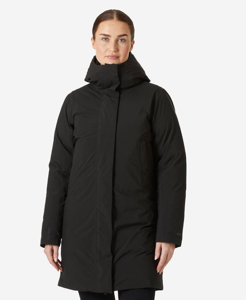 54102_990_onbody1.jpg W URB PRO HT DOWN COAT, Black - Image 1