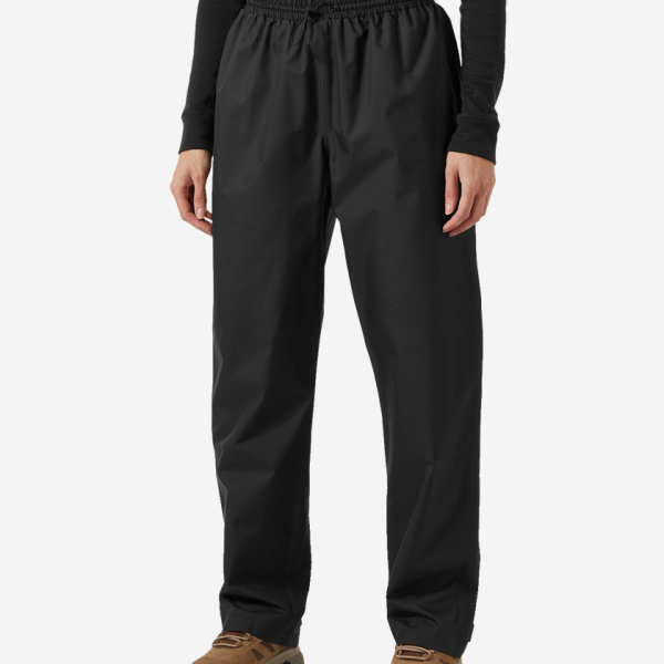 W HH RAIN PANT, Black