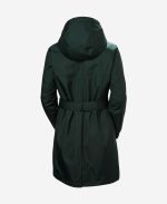 W HH CLASSIC INS TRENCH, Dark Jungle - Image 6