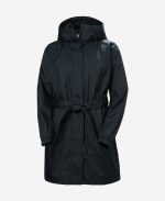W HH CLASSIC INS TRENCH, Navy - Image 4
