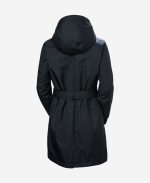 W HH CLASSIC INS TRENCH, Navy - Image 5