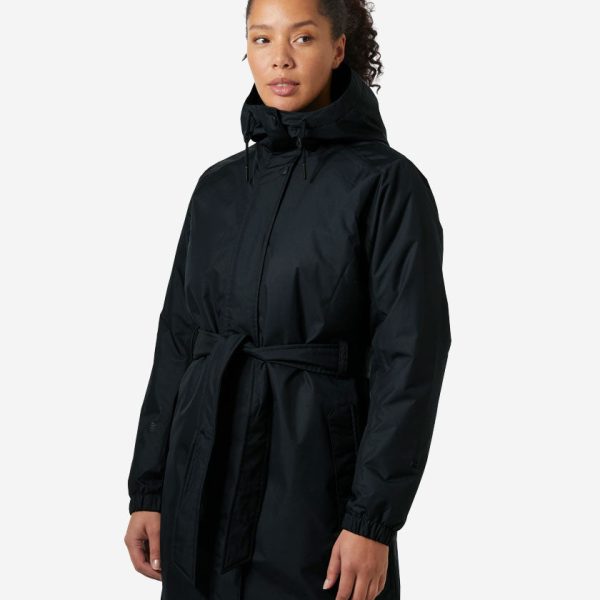 W HH CLASSIC INS TRENCH, Navy