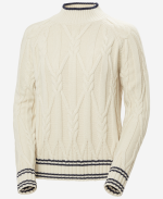 W POSITANO KNIT SWEATER, Cream - Image 5